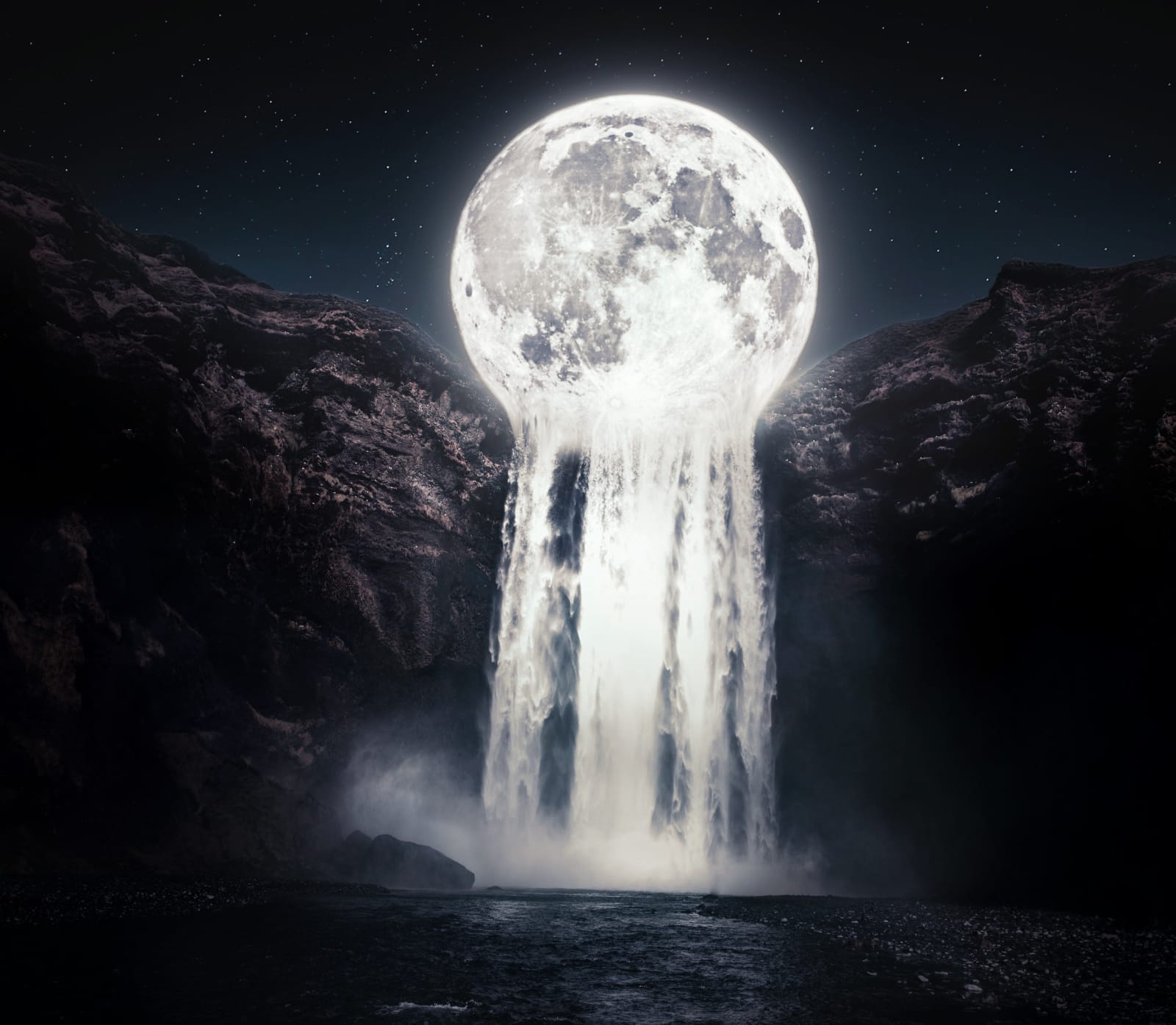 The tears of the moon